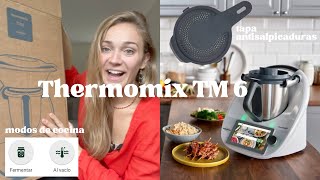 Thermomix TM6  accesorios precio modos de cocina [upl. by Purpura975]