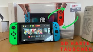 How to Install a MicroSD Card in Your Nintendo Switch or Switch Lite [upl. by Inaluahek]