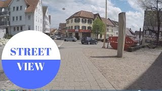 STREET VIEW Empfingen in GERMANY [upl. by Ahsenid]