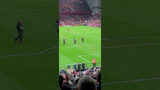 LFC V SHEFF UTD 4424 Klopp fist pumps end of game [upl. by Eudocia]