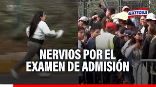 🔴🔵Examen de admisión UNMSM Postulantes entre nervios caídas y lágrimas previo a la evaluación [upl. by Oralle894]