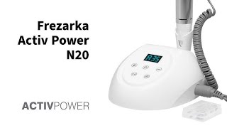 Activ Power N20 Wydajna Frezarka do Paznokci [upl. by Lindahl]