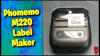 Must Have Bluetooth Printer Phomemo M220 Label Maker  MumblesVideos Product Review [upl. by Sheelagh]