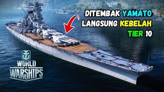 YAMATO Battleship  Duuaarrrr 2 Kapal Karam BB Yamato Terlalu Keras  World of Warships PC [upl. by Amby]