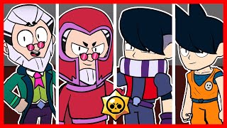 ⭐️ EDGAR amp BYRON NEW SKINS IDEAS  BRAWL STARS ANIMATION 10 [upl. by Mercado]