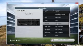 ضبط اعدادات التحكم في فيفا 2014  Fifa 14 [upl. by Dunseath]