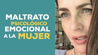 ¿Cómo reconocer el maltrato emocional y psicológico en la pareja maltratoemocional [upl. by Jarid222]