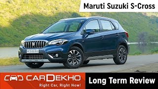 Maruti Suzuki SCross 2018  3000km LongTerm Review  CarDekhocom [upl. by Anairuy]