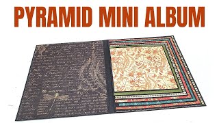 Pyramid Mini Album Tutorial [upl. by Oler]