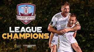 GALWAY UNITED WIN THE LEAGUE  EXTENDED COVERAGE [upl. by Auhsej]