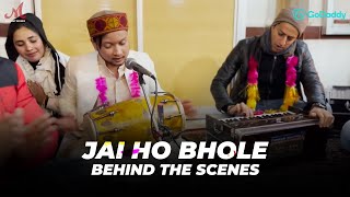 Jai Ho Bhole  Behind The Scenes  Pawandeep Rajan  Salim Sulaiman  Merchant Records [upl. by O'Grady]