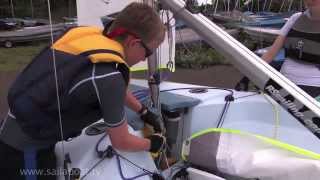 How to sail  How to Rig a Sailing Boat [upl. by Aicemak542]