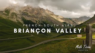 Alpes du Sud Briançonnais en été  Drone Timelapse  4K [upl. by Hortensa577]