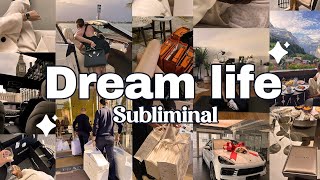 Dream Life with Ultimate Subliminal  2025 vision board Love beauty Seft concept [upl. by Noella]