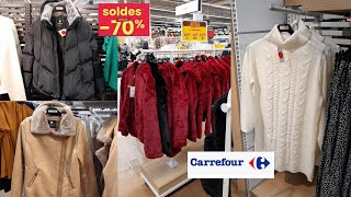 SOLDES CHEZ CARREFOUR 14 janvier 2022 [upl. by Emia]