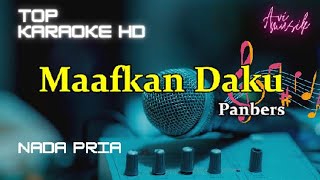 Maafkan DakuPanbersNada PriaTop karaoke HD Avimusik [upl. by Row846]