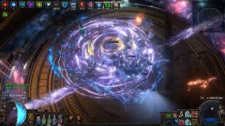 path of exile 323 affliction manastacker manabond hierophant uber maven 마나본드 할배 [upl. by Cirdes]