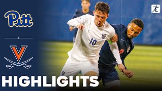 Pitt vs Virginia  NCAA College Soccer  Highlights  November 10 2024 [upl. by Aisatana]