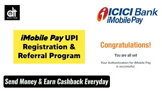 iMobile Pay App UPI Registration Step By Step🔴 Referral Programme  Daily Tech [upl. by Menell]