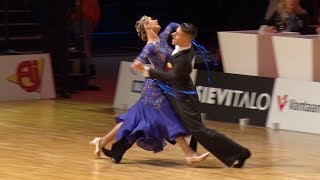 Alexey Glukhov  Anastasia Glazunova RUS  Finnish Open 2018  W [upl. by Grunberg]