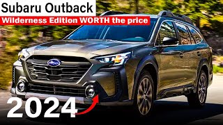 2024 Subaru Outback Wilderness Edition WORTH the price [upl. by Cartwell246]