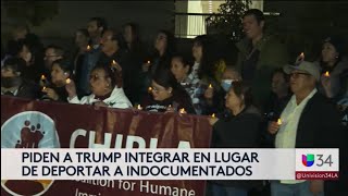 🔴 Vigilia contra deportaciones masivas en Los Ángeles  Noticias a las 11pm [upl. by Amari]