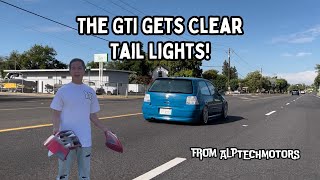 The MK4 GTi Gets Clear Tail Lights  RYOSKITS [upl. by Schindler]