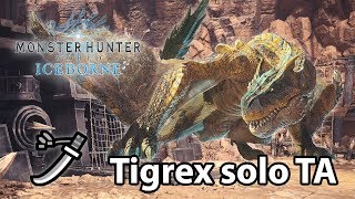 MHW Iceborne  Tigrex solo Long Sword  442 [upl. by Naasah320]