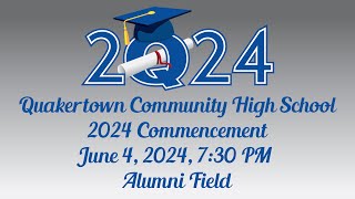 2024 Commencement  Quakertown Community High School [upl. by Douville]