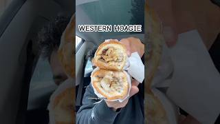 WESTERN HOAGIE CHEESESTEAK  OLD SCHOOL STEAK SANDWICH IN VENICE [upl. by Gitt]