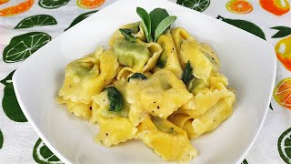 TORTELLINI CON BURRO E SALVIA  Una ricetta semplice alla portata di tutti👍 [upl. by Nitsirt]