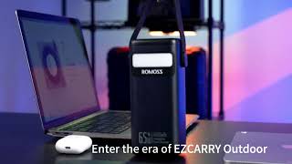 ROMOSS EZCarry Series PMT40 40000mAh 65W Power Bank [upl. by Dorise]