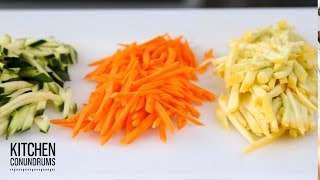 The Trick to a Quick Julienne  Kitchen Conundrums with Thomas Joseph [upl. by Htennek]