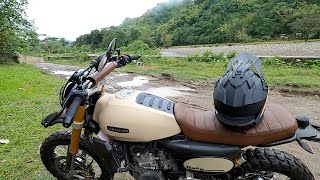 Fantic Caballero 500 Rally  First ride review  Muddy offroading and river crossing  Philippines [upl. by Croft686]