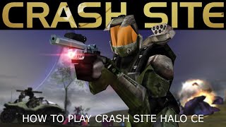 How to play CRASH SITE Halo CE  Como jugar Crash Site de Halo CE [upl. by Wilscam]