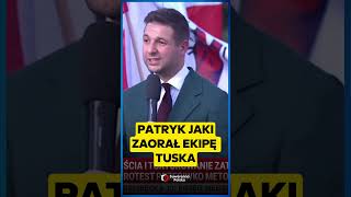 Patryk Jaki ZAORAŁ ekipę Tuska [upl. by Gere]