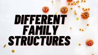 Conjugal family structures 1 [upl. by Halimeda]