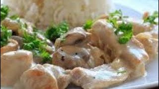 COMMENT PRÉPARER LA SAUCE À LA CRÈME FRAÎCHE ET AUX CHAMPIGNONS [upl. by Ytsirhk]