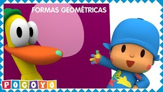 🎓 POCOYÓ en ESPAÑOL  Aprende Las FIGURAS GEOMÉTRICAS  CARICATURAS y DIBUJOS ANIMADOS educativos [upl. by Tarsuss743]