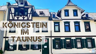 Königstein Im Taunus Germany 🇩🇪  Walking Tour 🚶‍♀️ [upl. by Ecnerewal]