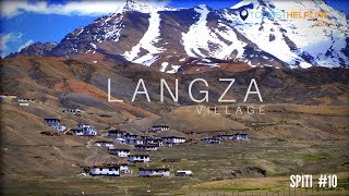 LANGZA VILLAGE  Spiti Bike Trip 2017 [upl. by Tye]