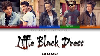 One Direction Little Black Dress Lyrics Color Coded ENGESP [upl. by Hillyer490]