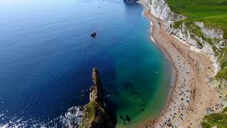 Durdle Door Dorset 4K DJI Mavic Air [upl. by Pouncey]