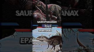 Saurophaganax VS Epanterias dinosaur prehistoric paleontology whoisstrongest shorts trending [upl. by Jarlathus996]