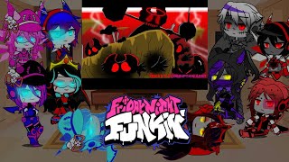 Gacha Club Transformers react to FNF TRICKY ARMY VS THE C ARMY part 3 MIKICHANORIGINAL [upl. by Nosac894]