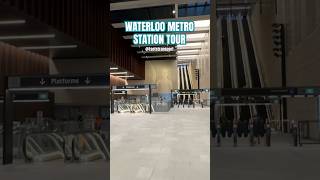 Waterloo Metro Station Tour shorts sydneymetro [upl. by Ash180]