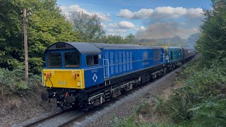 Severn valley railway autumn diesel bash 0ct 2024 [upl. by Jarrad]