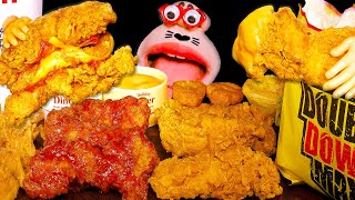 A Magical Flavor Journey with KFC Friends ASMR Mukbang Eating Show [upl. by Tull]