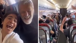 Incredible moment pilot announces Argentinas World Cup victory [upl. by Ira]