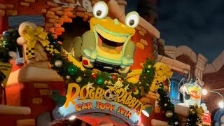 NEW Roger Rabbit’s Car Toon Spin Ride POV Toontown Disneyland Christmas Holiday Time 2023 [upl. by Bryant]